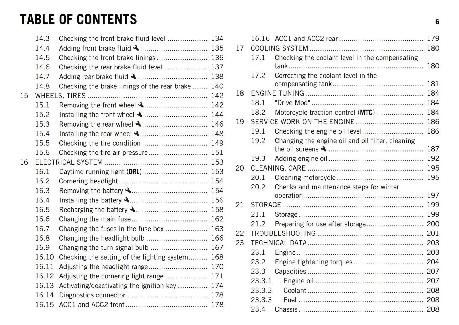 KTM 2017 - 1290 SUPER DUKE GT US - OWNERS MANUAL USER GUIDE