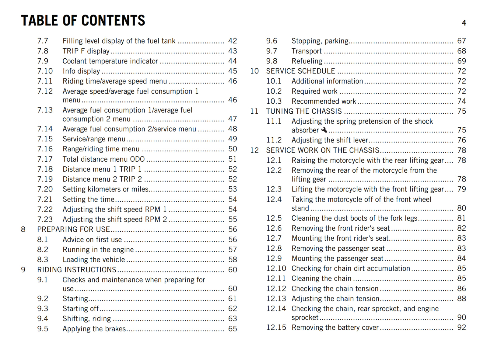 KTM 2017 - RC 200 - OWNERS MANUAL USER GUIDE