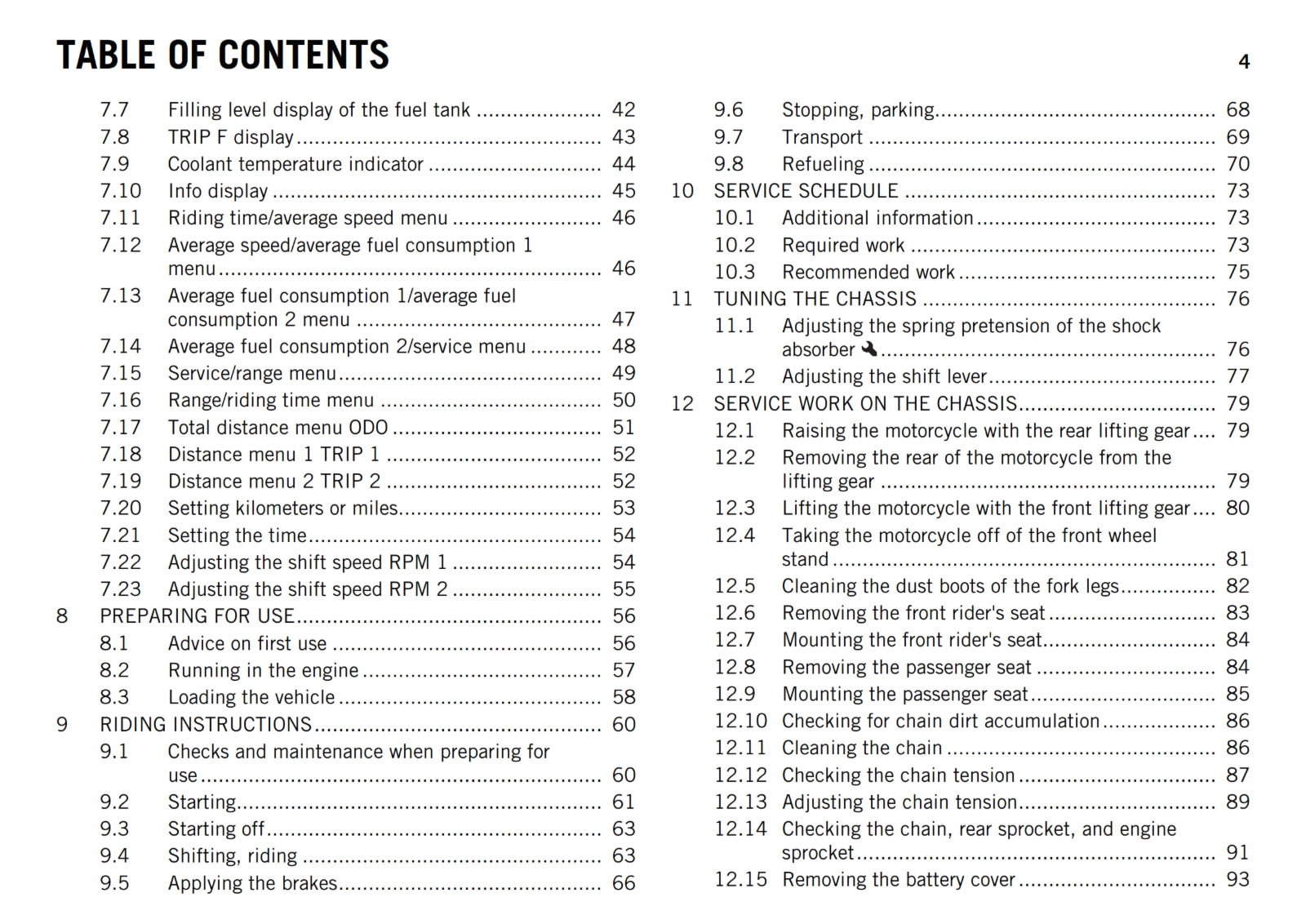 KTM 2017 - RC 250 - OWNERS MANUAL USER GUIDE