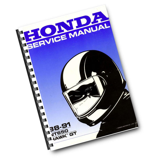 HONDA 1988 1989 1990 1991 - NT650 HAWK GT - SERVICE WORKSHOP REPAIR MANUAL