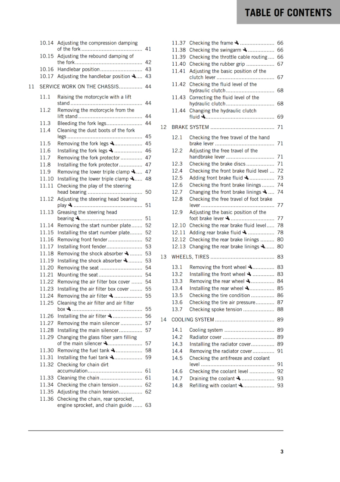 KTM 2018 - 85 SX - OWNERS MANUAL USER GUIDE