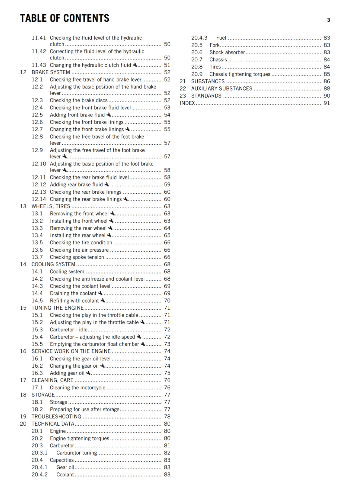 KTM 2018 - 65 SX - OWNERS MANUAL USER GUIDE