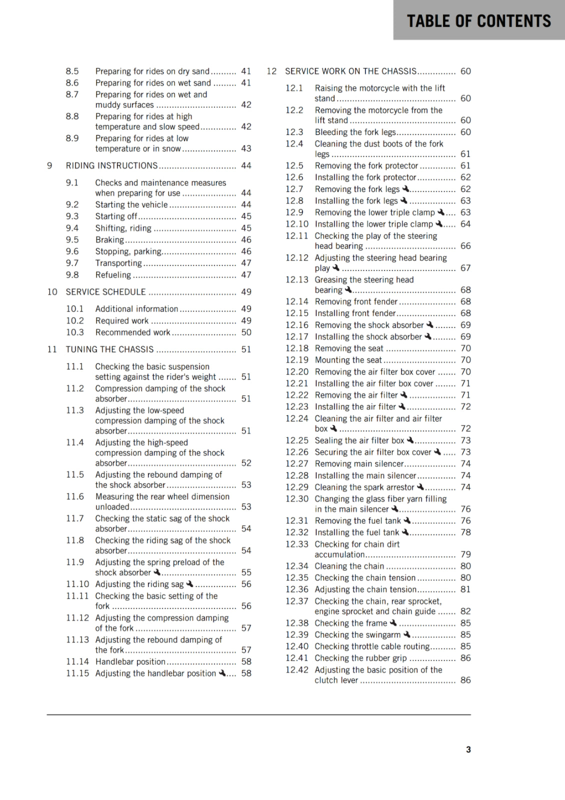 KTM 2018 - 250 EXC-F US - OWNERS MANUAL USER GUIDE