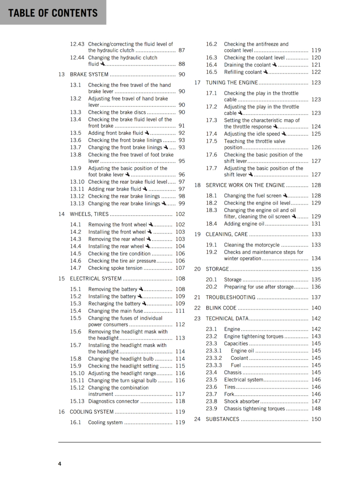 KTM 2018 - 250 EXC-F US - OWNERS MANUAL USER GUIDE