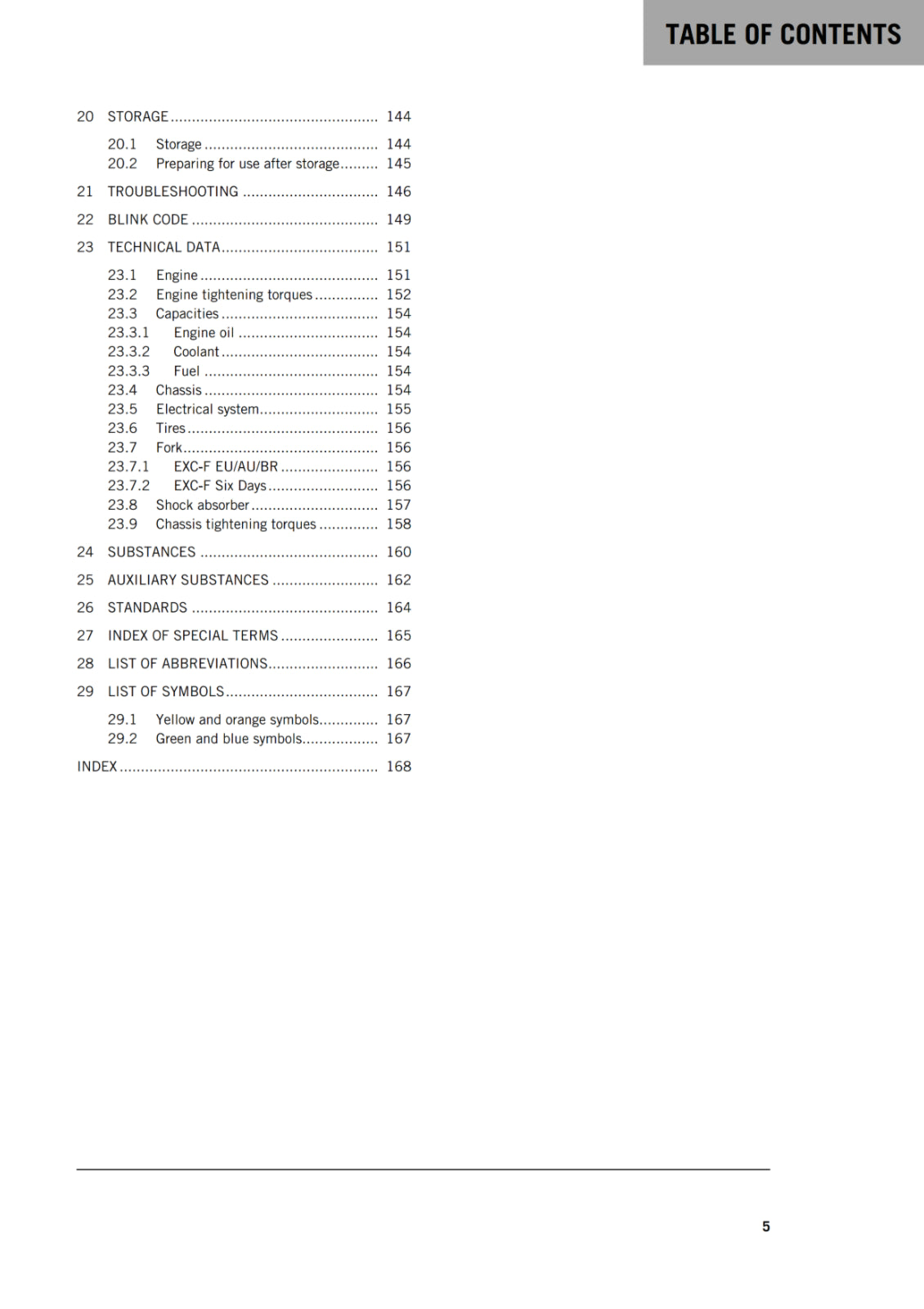 KTM 2018 - 350 EXC-F SIX DAYS - OWNERS MANUAL USER GUIDE
