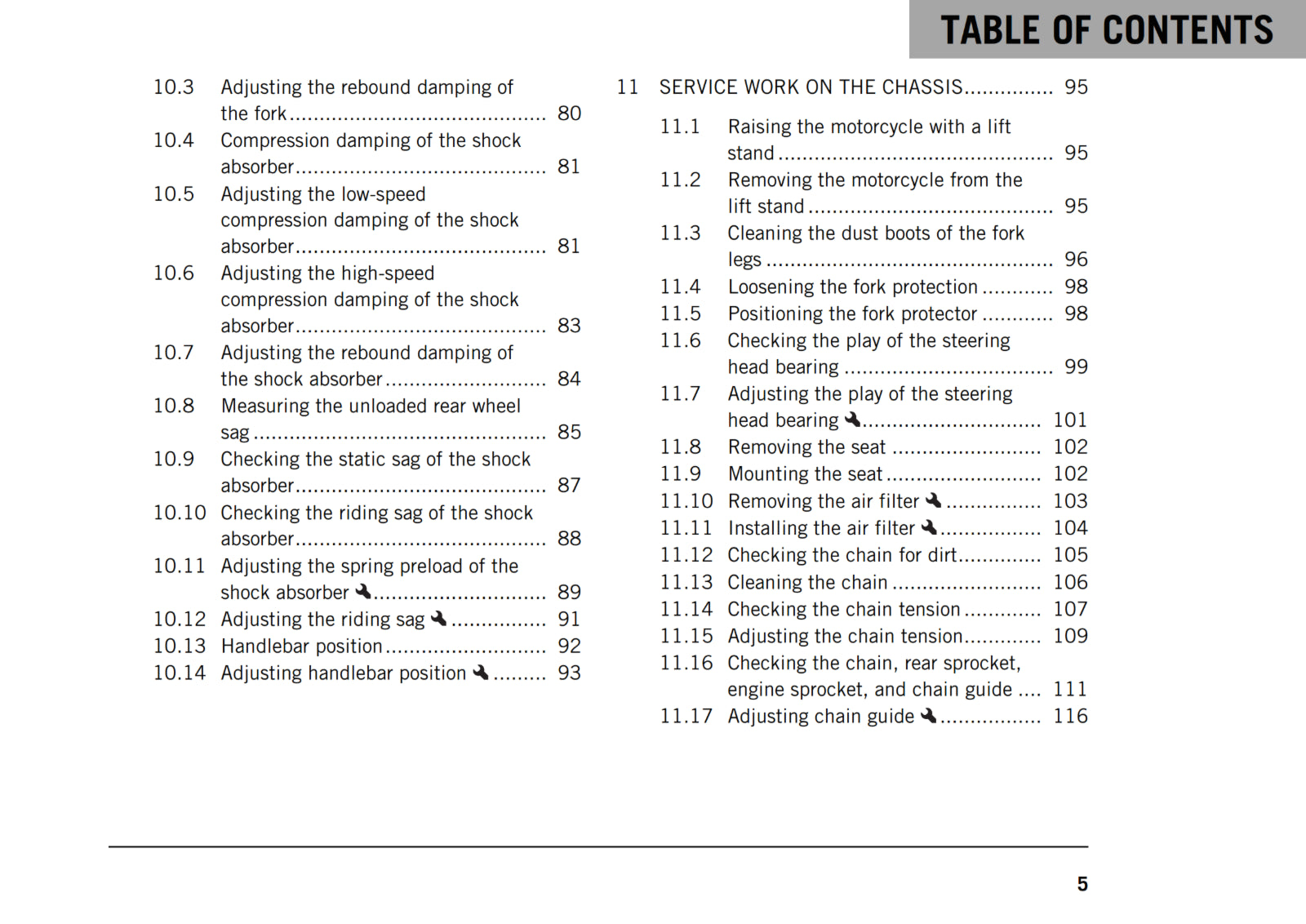 KTM 2018 - 690 ENDURO R - OWNERS MANUAL USER GUIDE