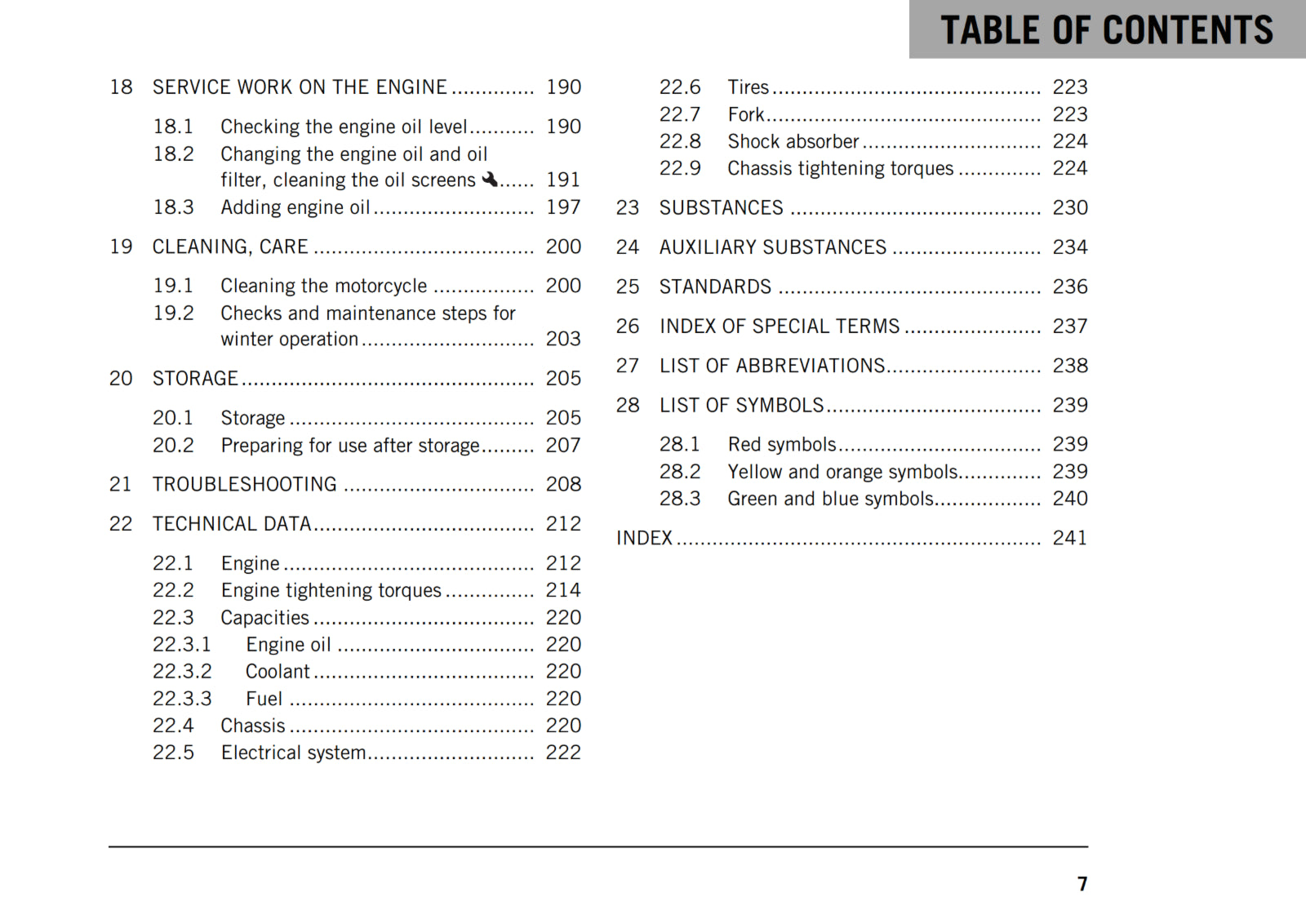 KTM 2018 - 690 DUKE US - OWNERS MANUAL USER GUIDE