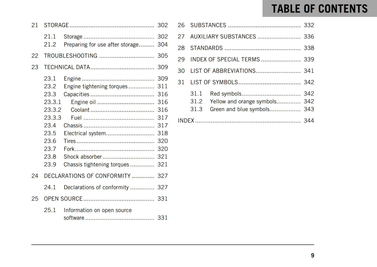 Official KTM 2018 1290 Super Adventure S US Owners Manual (Digital & Physical Copy)