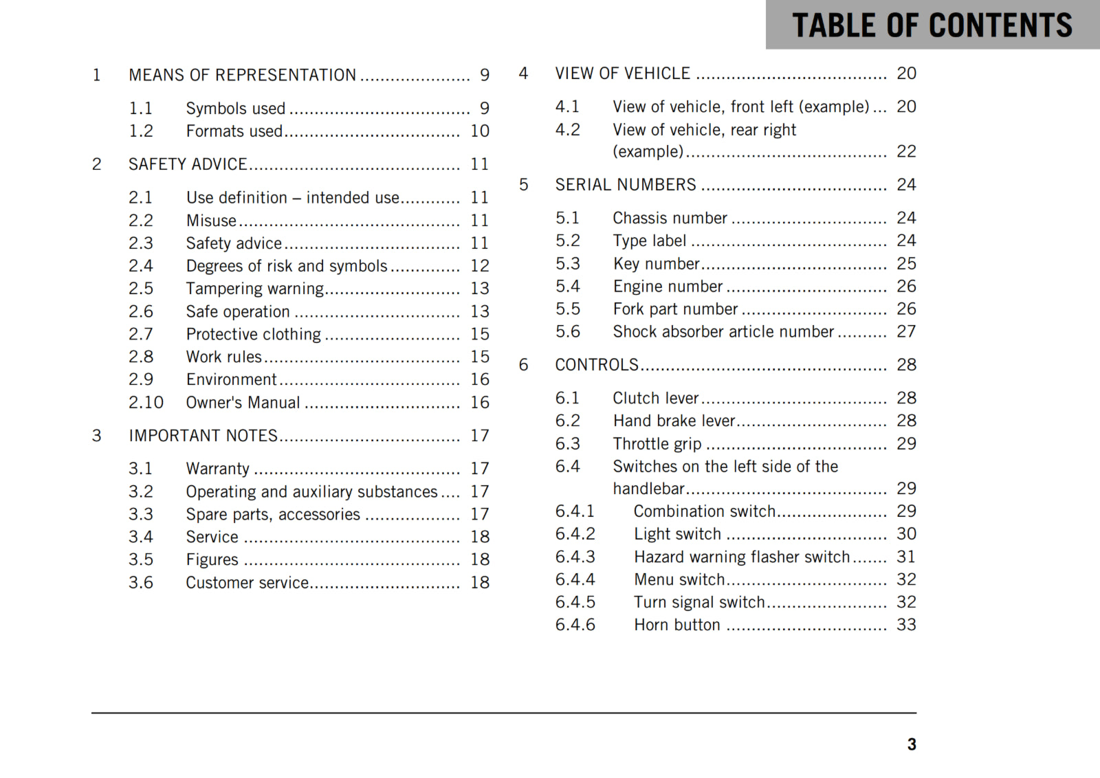 KTM 2018 - 1090 ADVENTURE - OWNERS MANUAL USER GUIDE