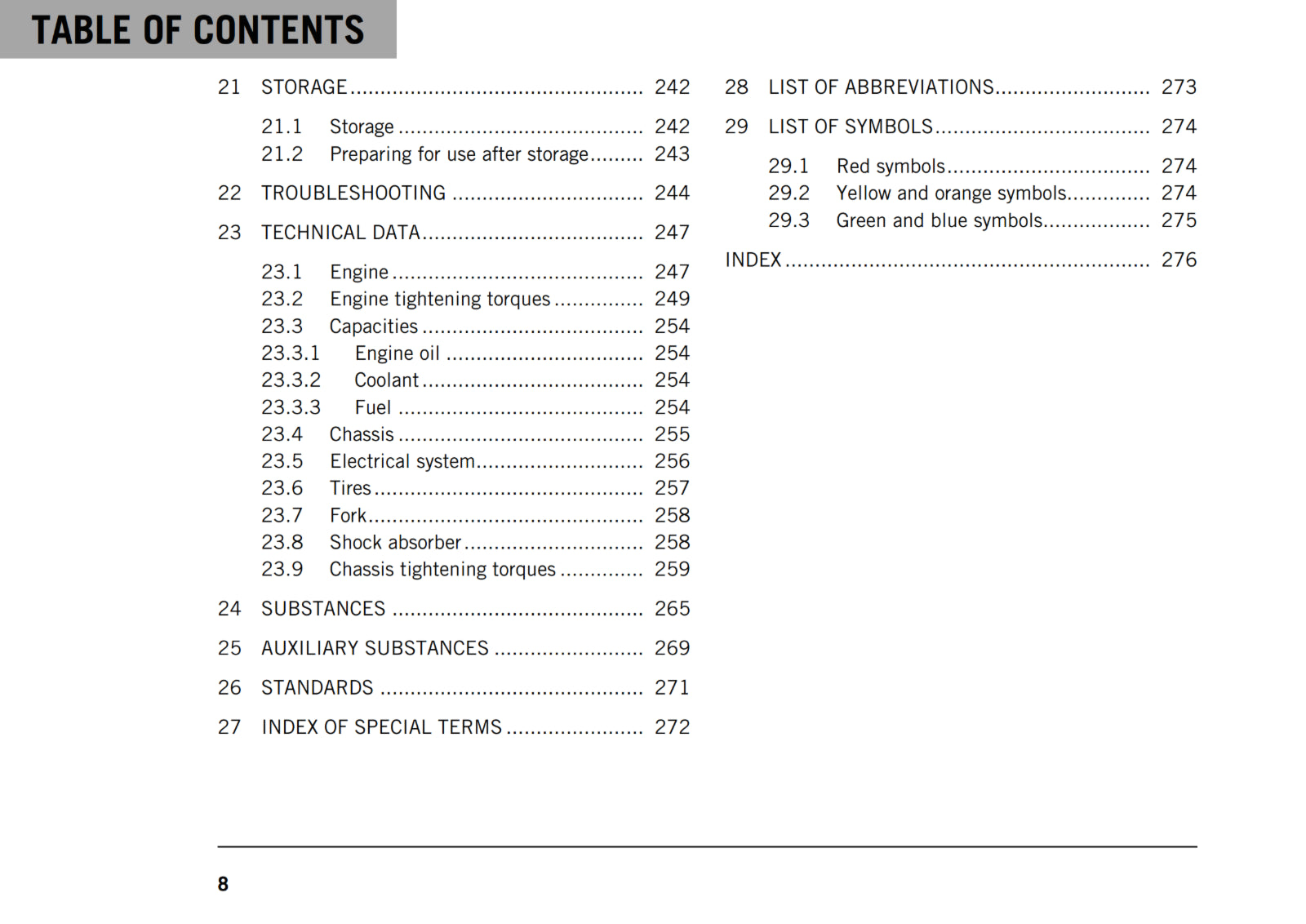 KTM 2018 - 1090 ADVENTURE - OWNERS MANUAL USER GUIDE