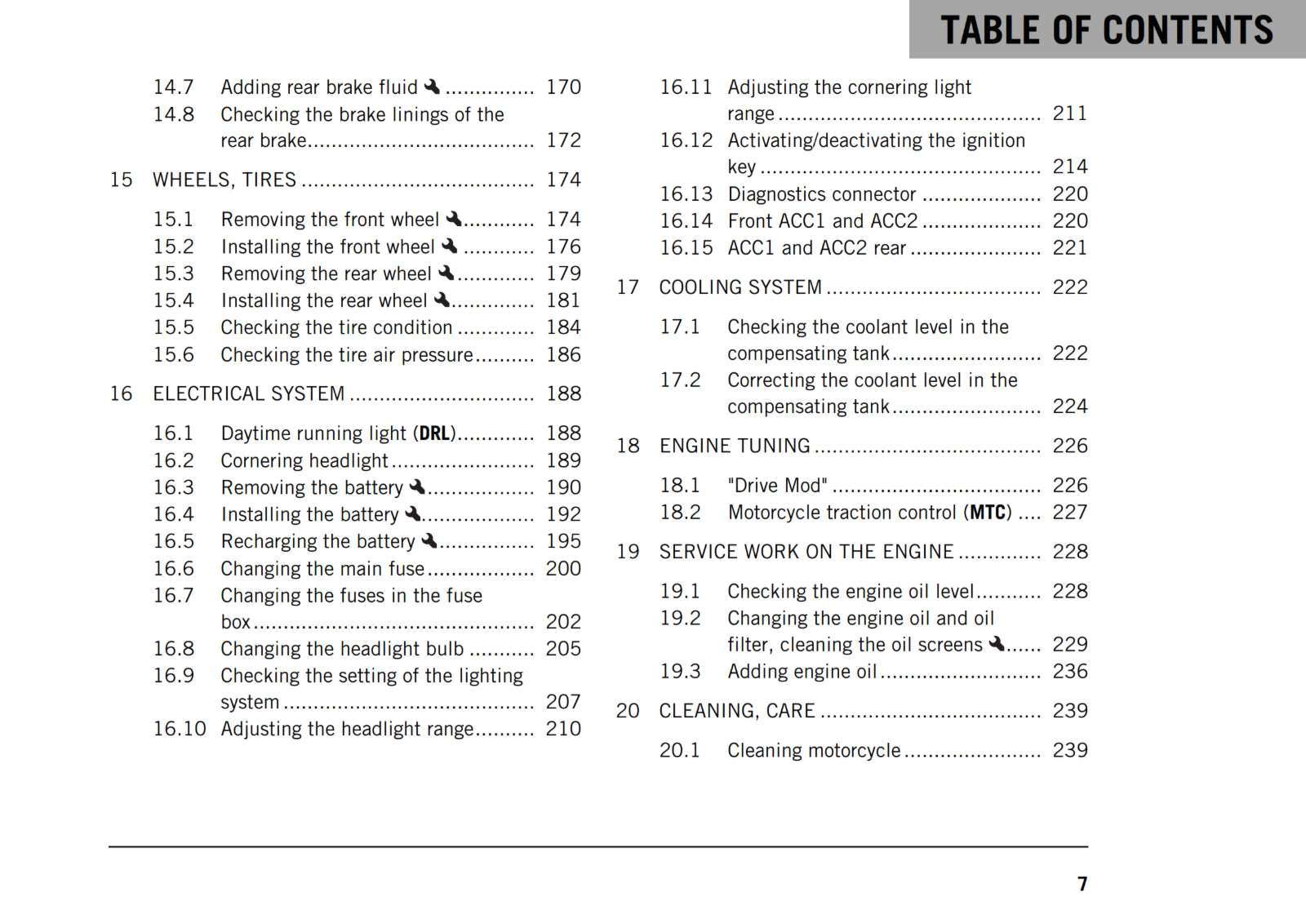 KTM 2018 - 1290 SUPER DUKE GT - OWNERS MANUAL USER GUIDE