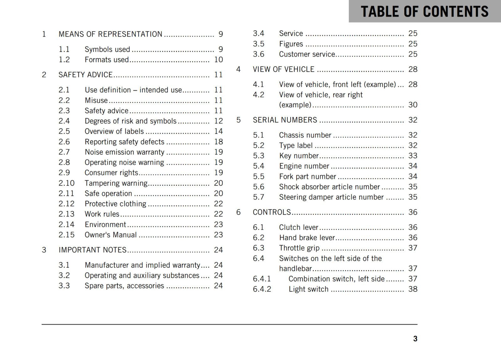 KTM 2018 - 1290 SUPER DUKE GT US - OWNERS MANUAL USER GUIDE