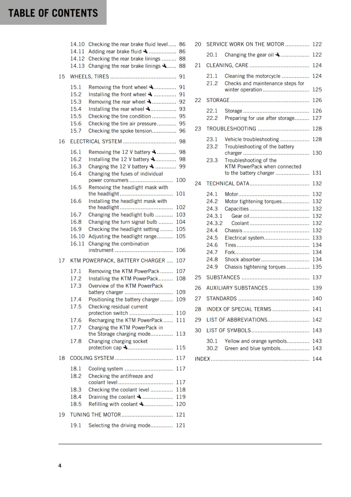 Official KTM 2018 Freeride E-XC NG Owners Manual (Digital & Physical Copy)