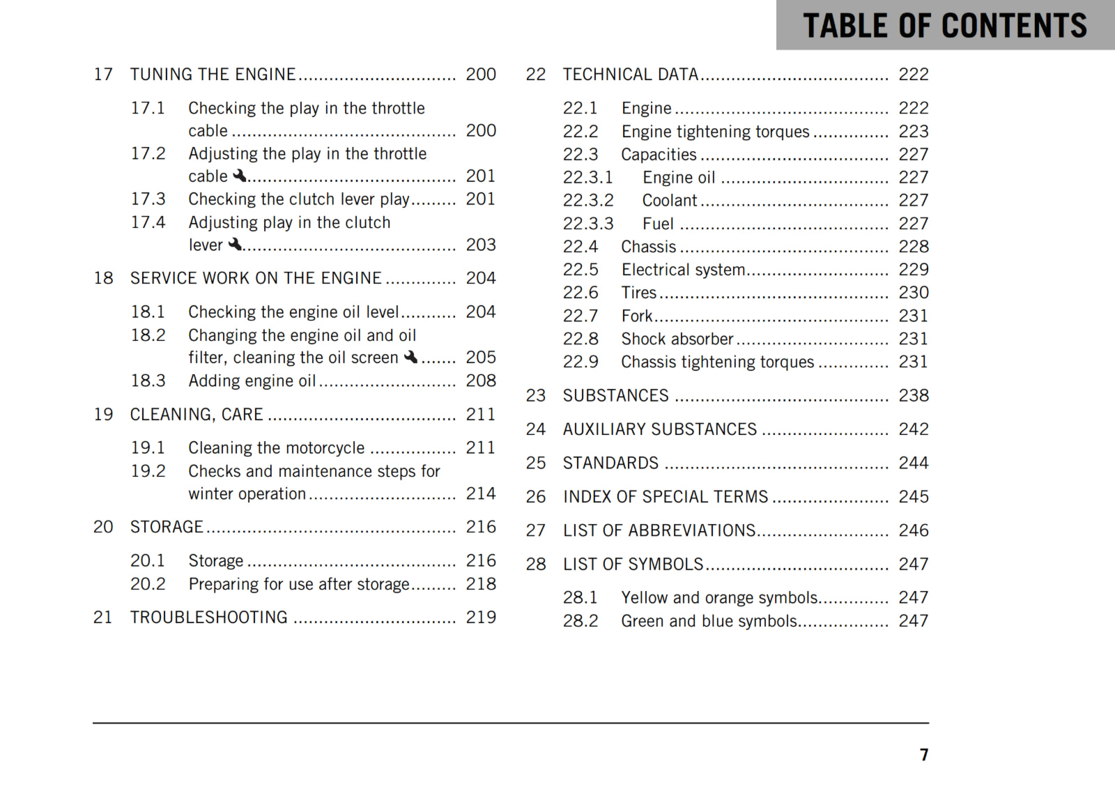 Official KTM 2018 RC 125 Owners Manual (Digital & Physical Copy)