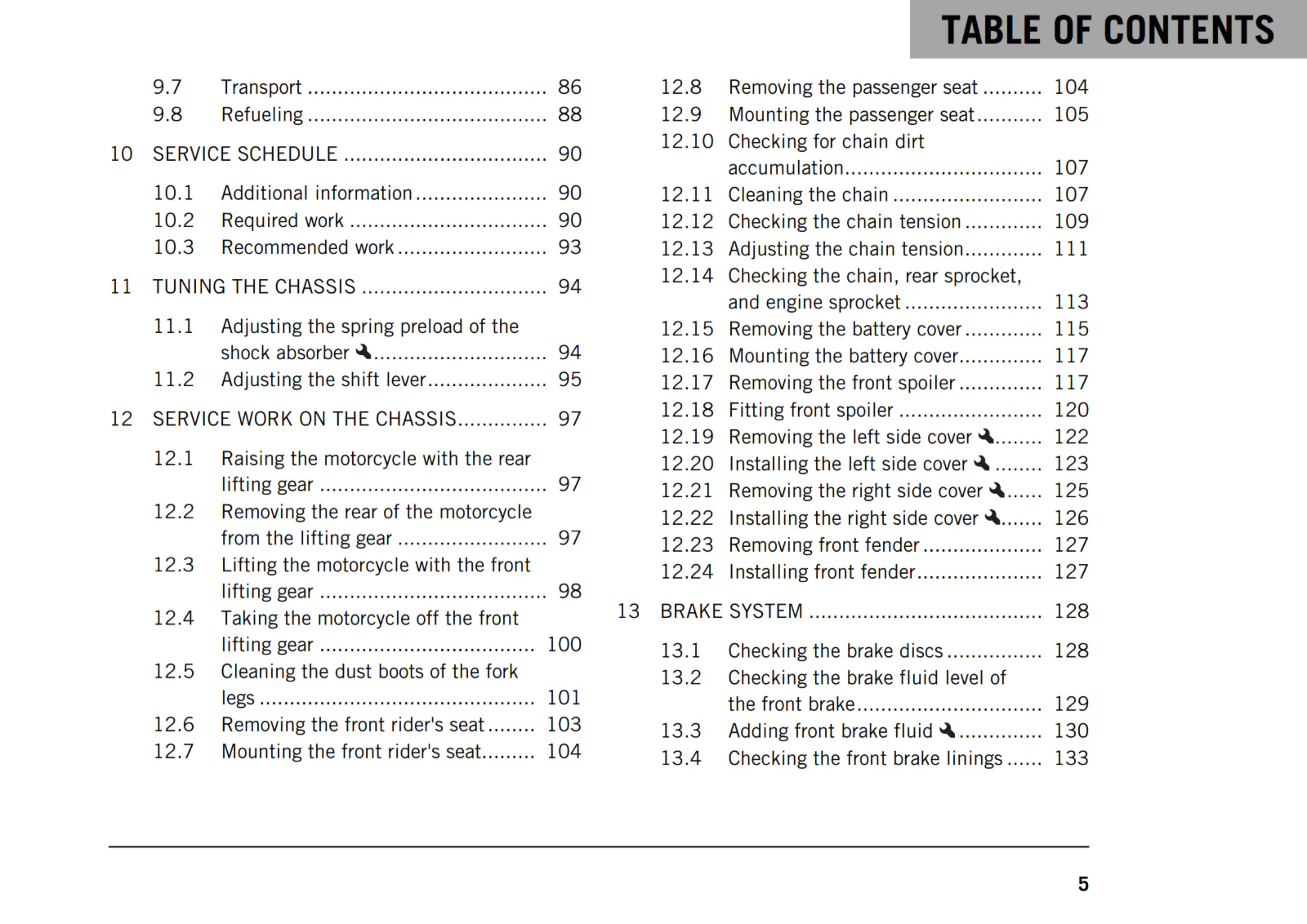 KTM 2018 - RC 200 - OWNERS MANUAL USER GUIDE