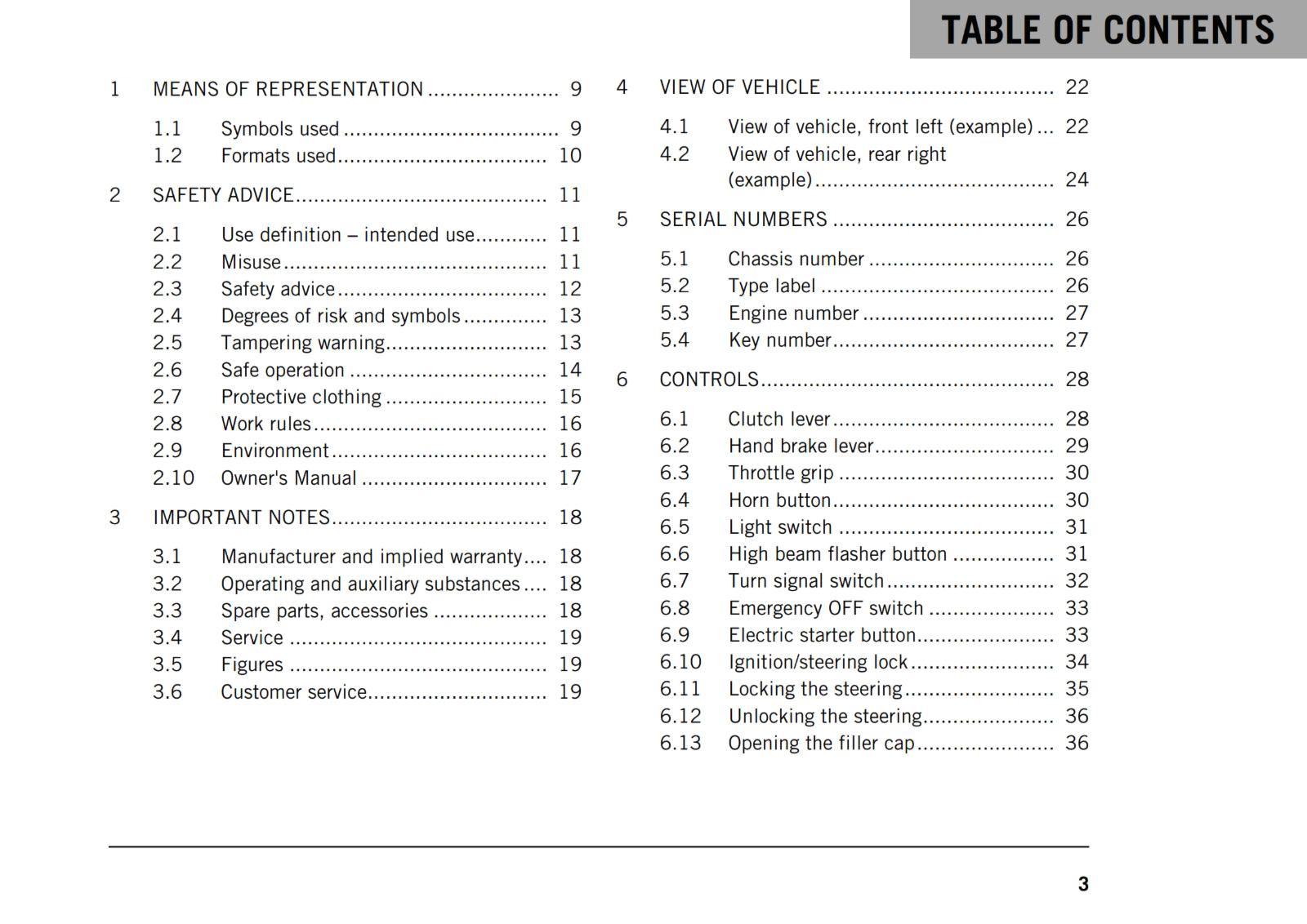 KTM 2018 - RC 390- OWNERS MANUAL USER GUIDE