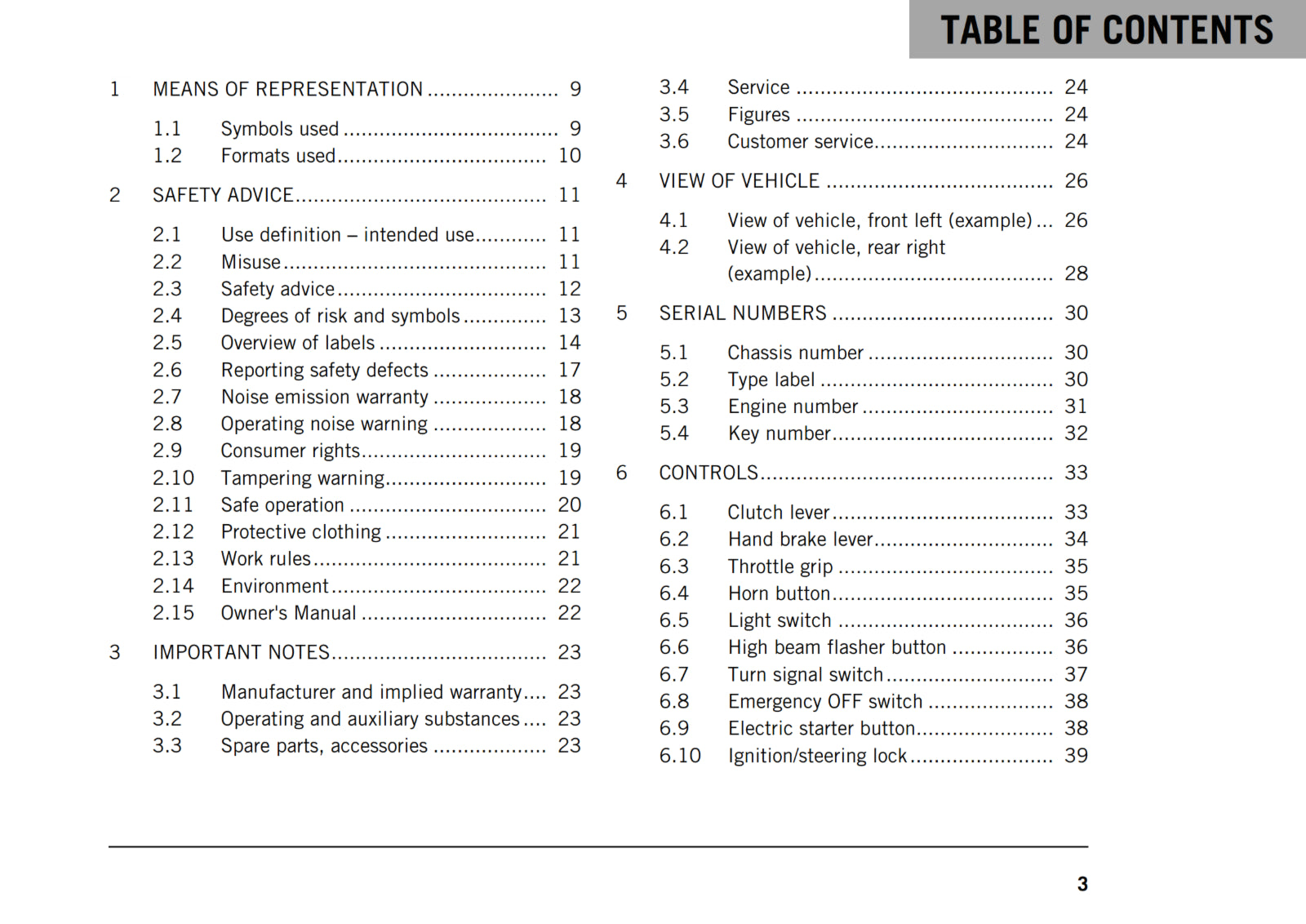 Official KTM 2018 RC 390 US Owners Manual (Digital & Physical Copy)