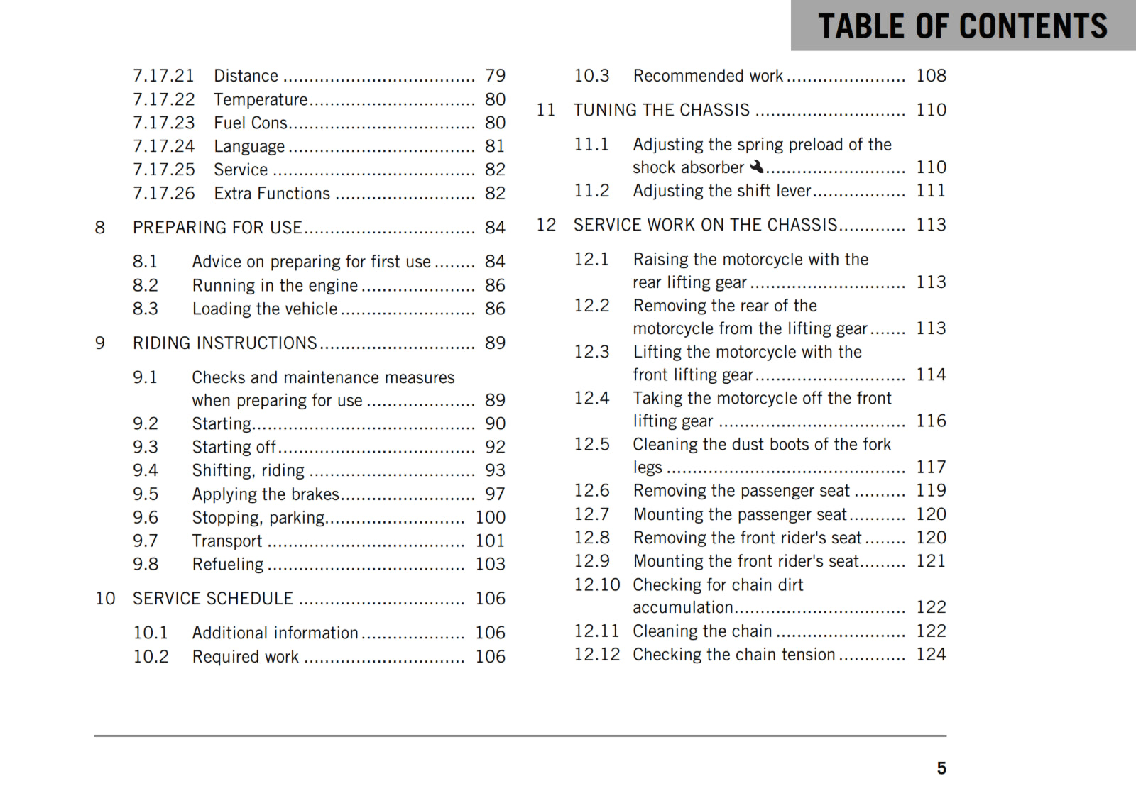 KTM 2018 - 390 DUKE - OWNERS MANUAL USER GUIDE