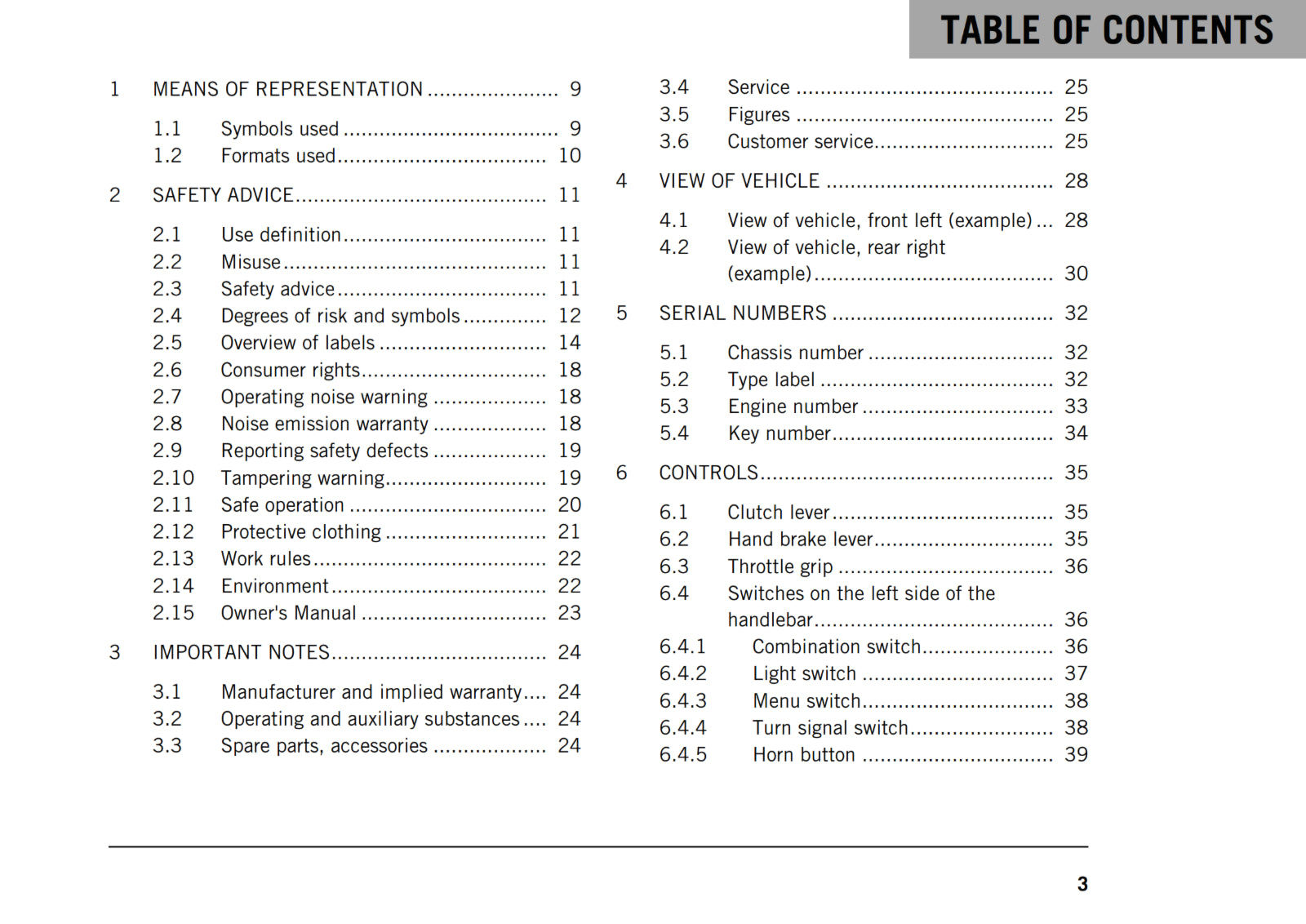 KTM 2018 - 390 DUKE US - OWNERS MANUAL USER GUIDE