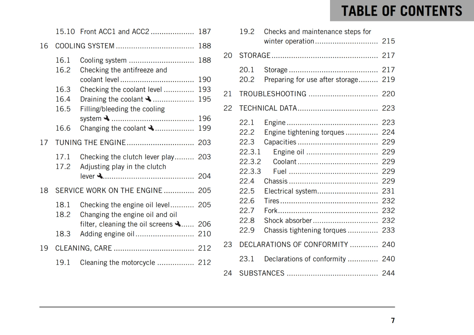 KTM 2018 - 390 DUKE US - OWNERS MANUAL USER GUIDE