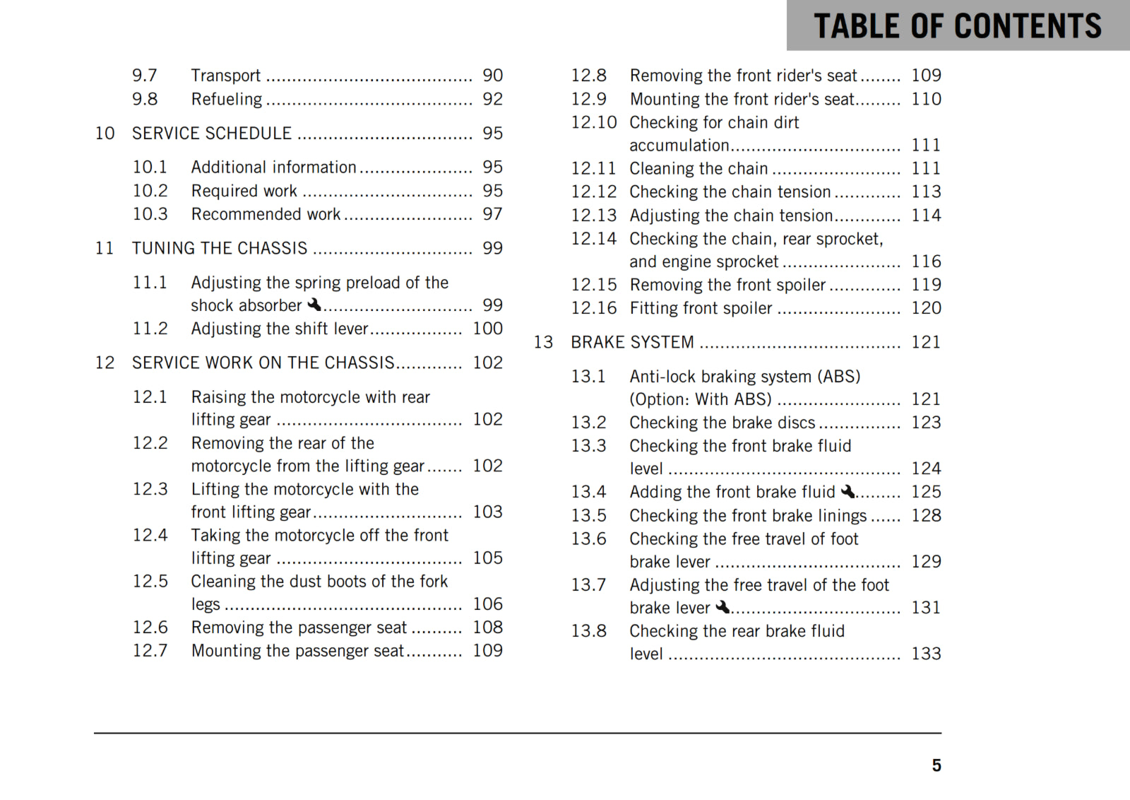 KTM 2019 - 250 DUKE - OWNERS MANUAL USER GUIDE
