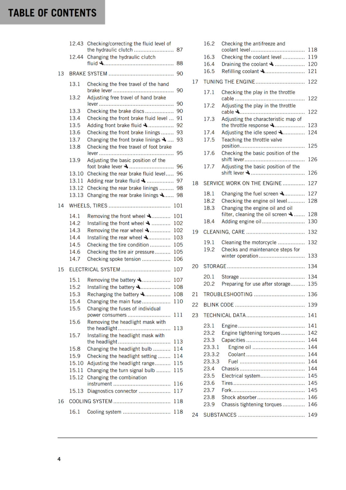 Official KTM 2019 250 EXC-F US Owners Manual (Digital & Physical Copy)