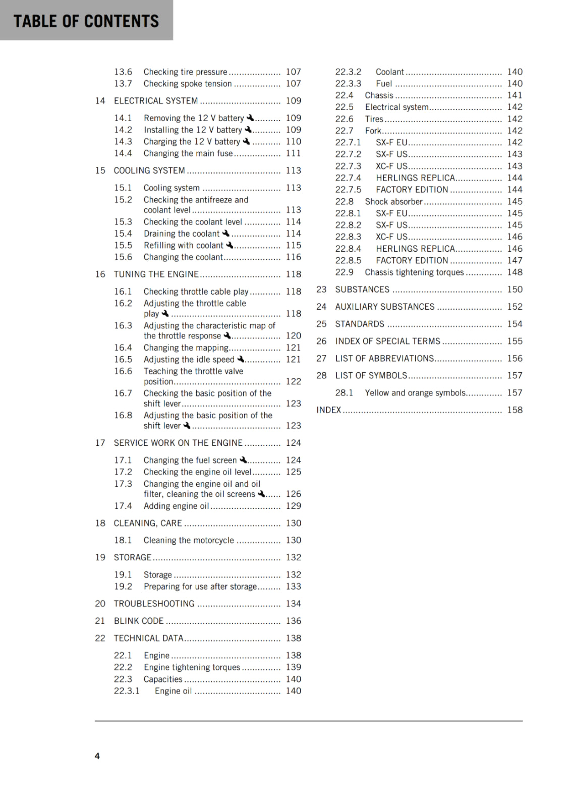 Official KTM 2019 450 XC-F, 450 SX-F, Herlings Replica & Factory Edition Owners Manual (Digital & Physical Copy)