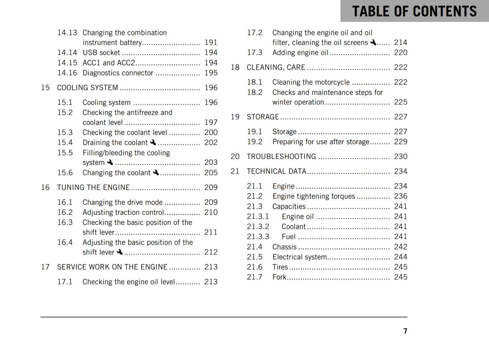 Official KTM 2019 690 Enduro R Owners Manual (Digital & Physical Copy)