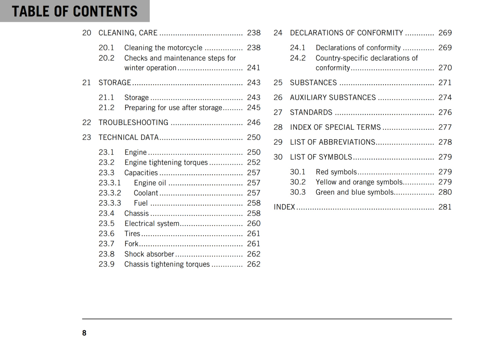 Official KTM 2019 790 Duke Owners Manual (Digital & Physical Copy)
