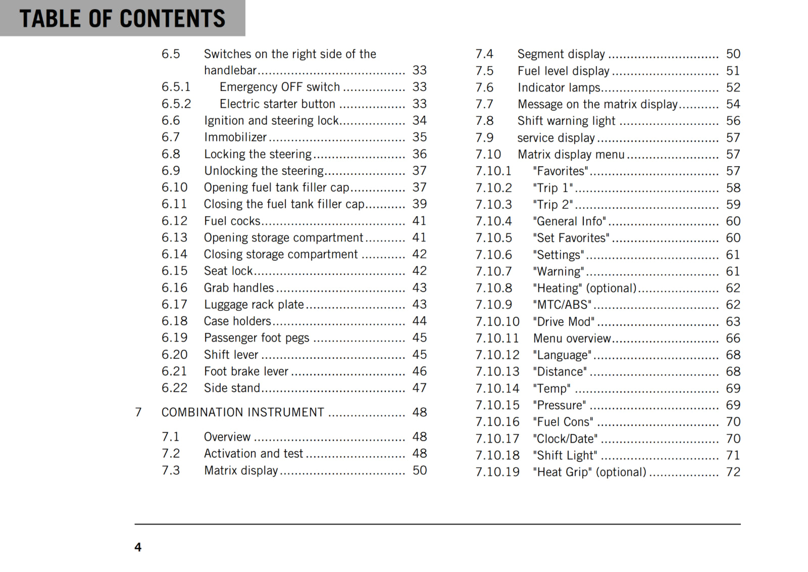 Official KTM 2019 1090 Adventure S & 1090 Adventure L Owners Manual (Digital & Physical Copy)
