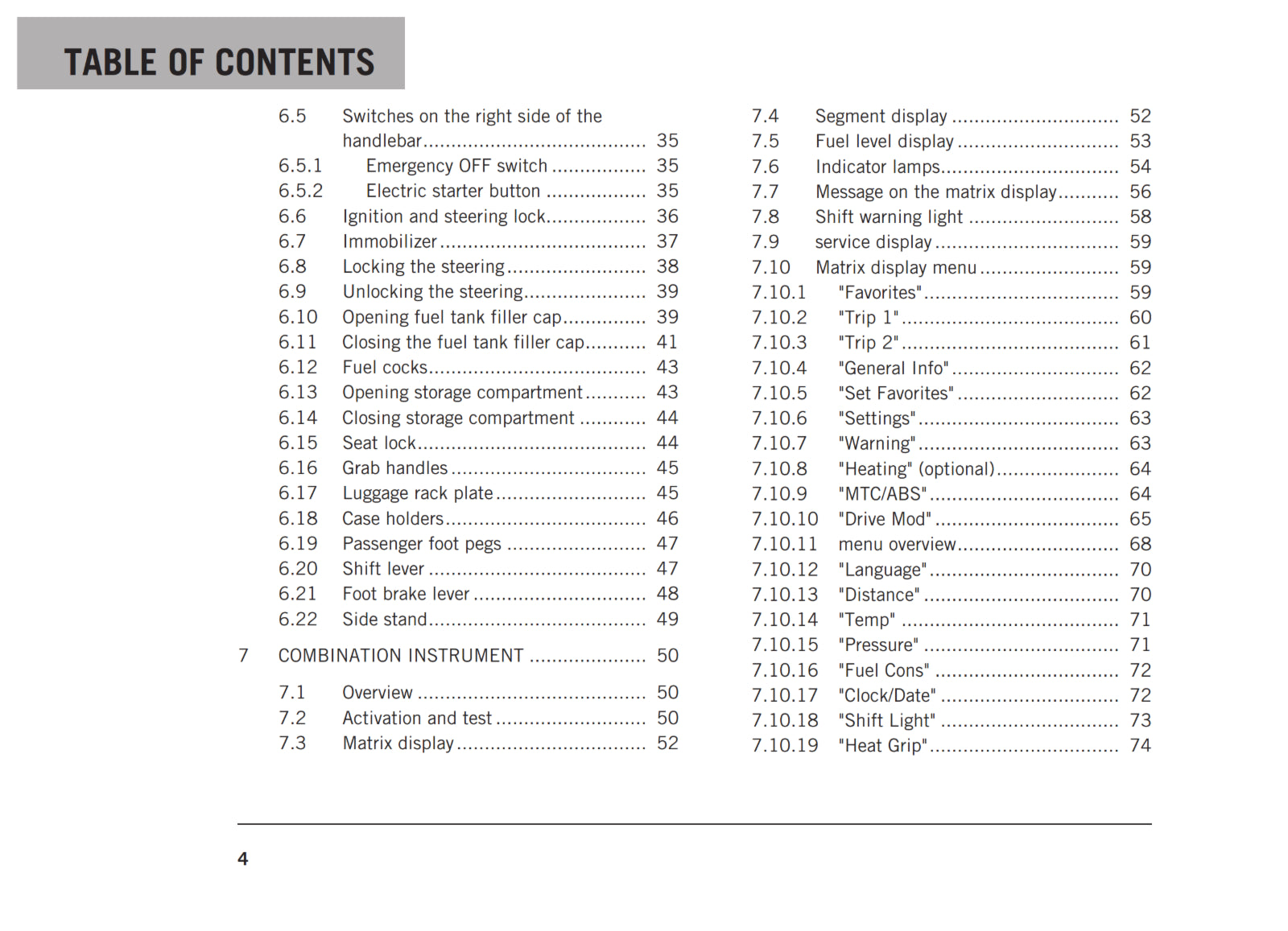 Official KTM 2019 1090 Adventure R Owners Manual (Digital & Physical Copy)