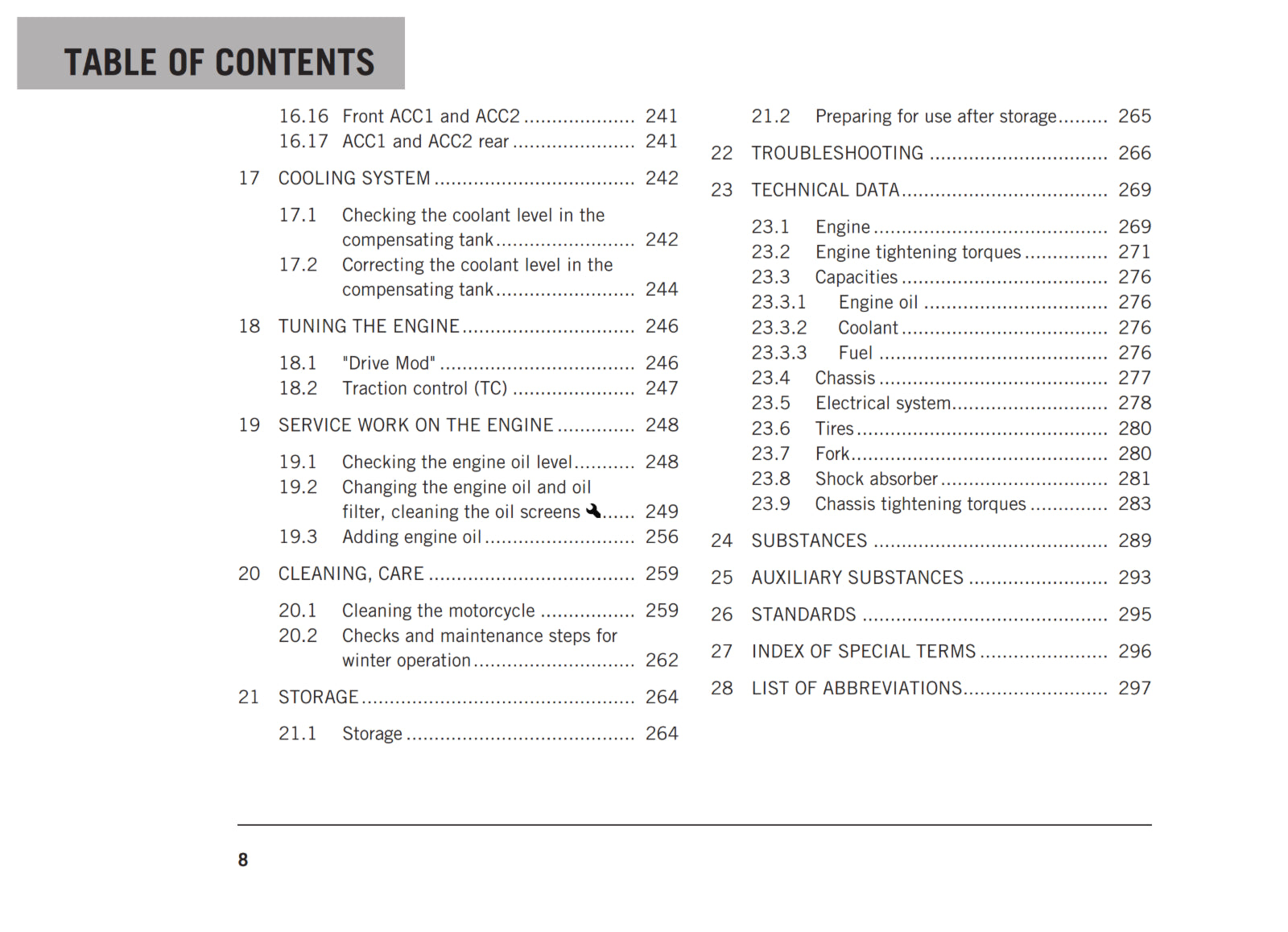 Official KTM 2019 1090 Adventure R Owners Manual (Digital & Physical Copy)