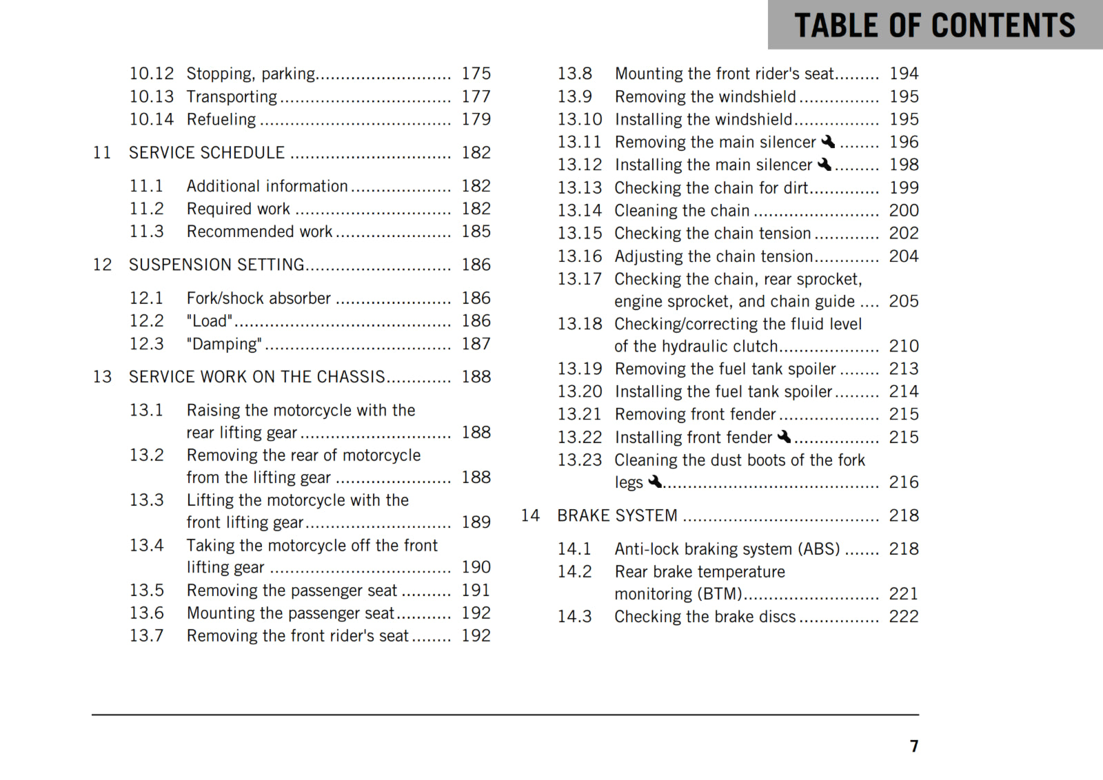 Official KTM 2019 1290 Super Duke GT Owners Manual (Digital & Physical Copy)
