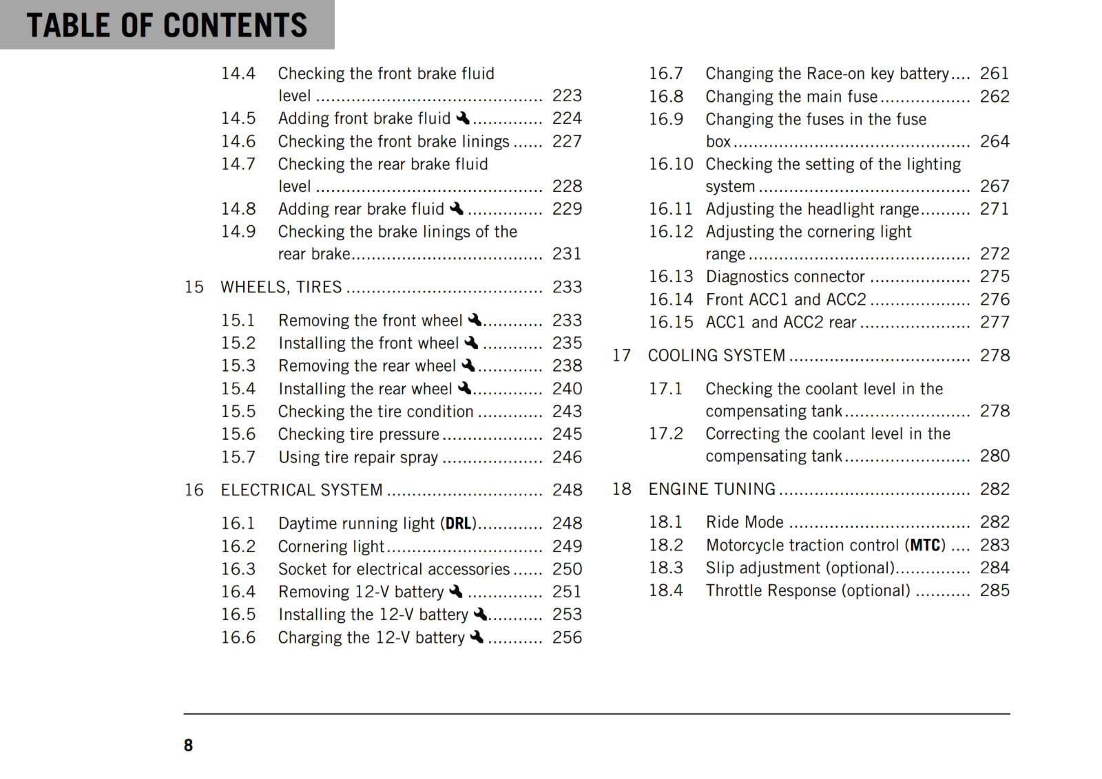 Official KTM 2019 1290 Super Duke GT Owners Manual (Digital & Physical Copy)