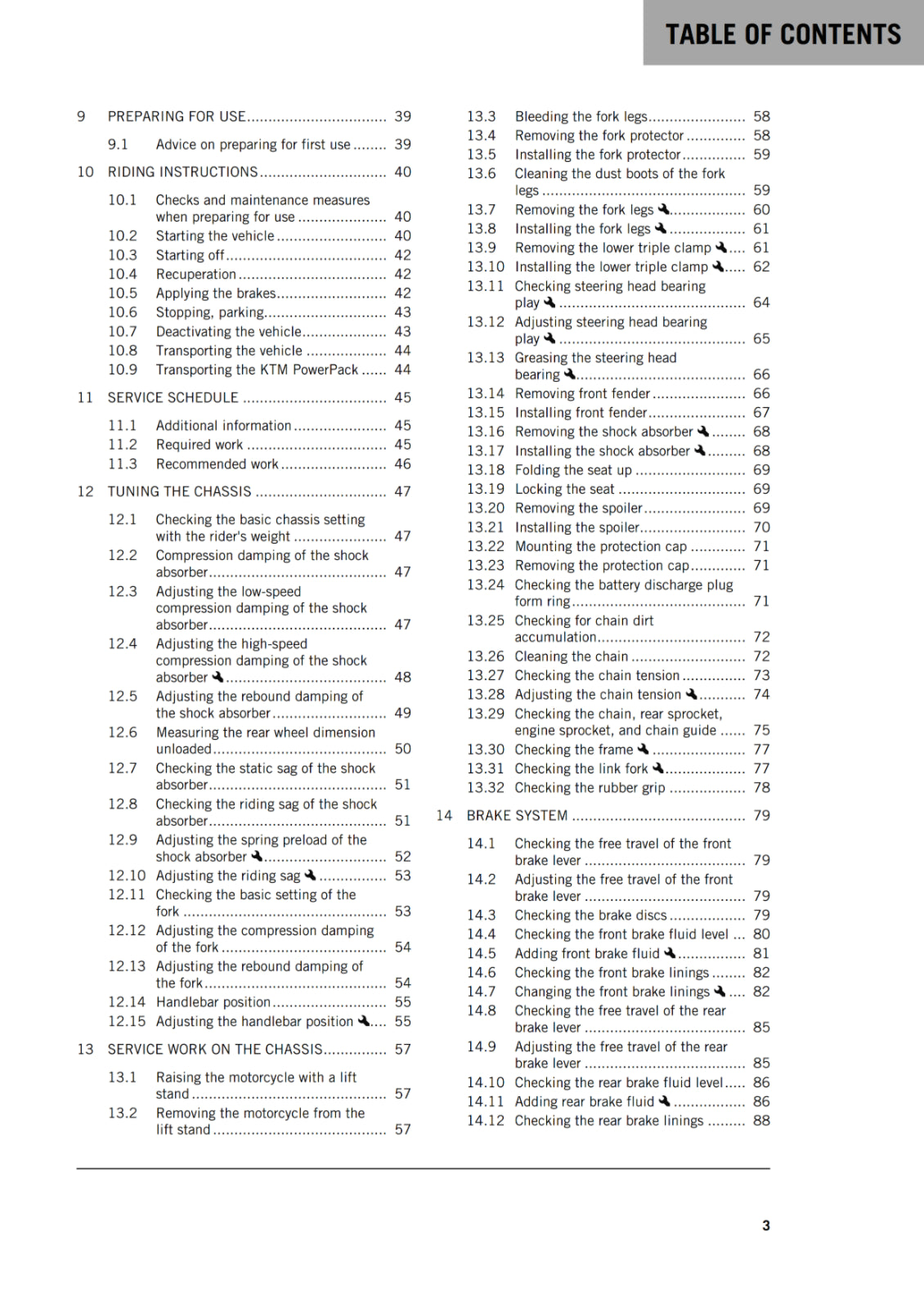 Official KTM 2019 Freeride E-XC Owners Manual (Digital & Physical Copy)