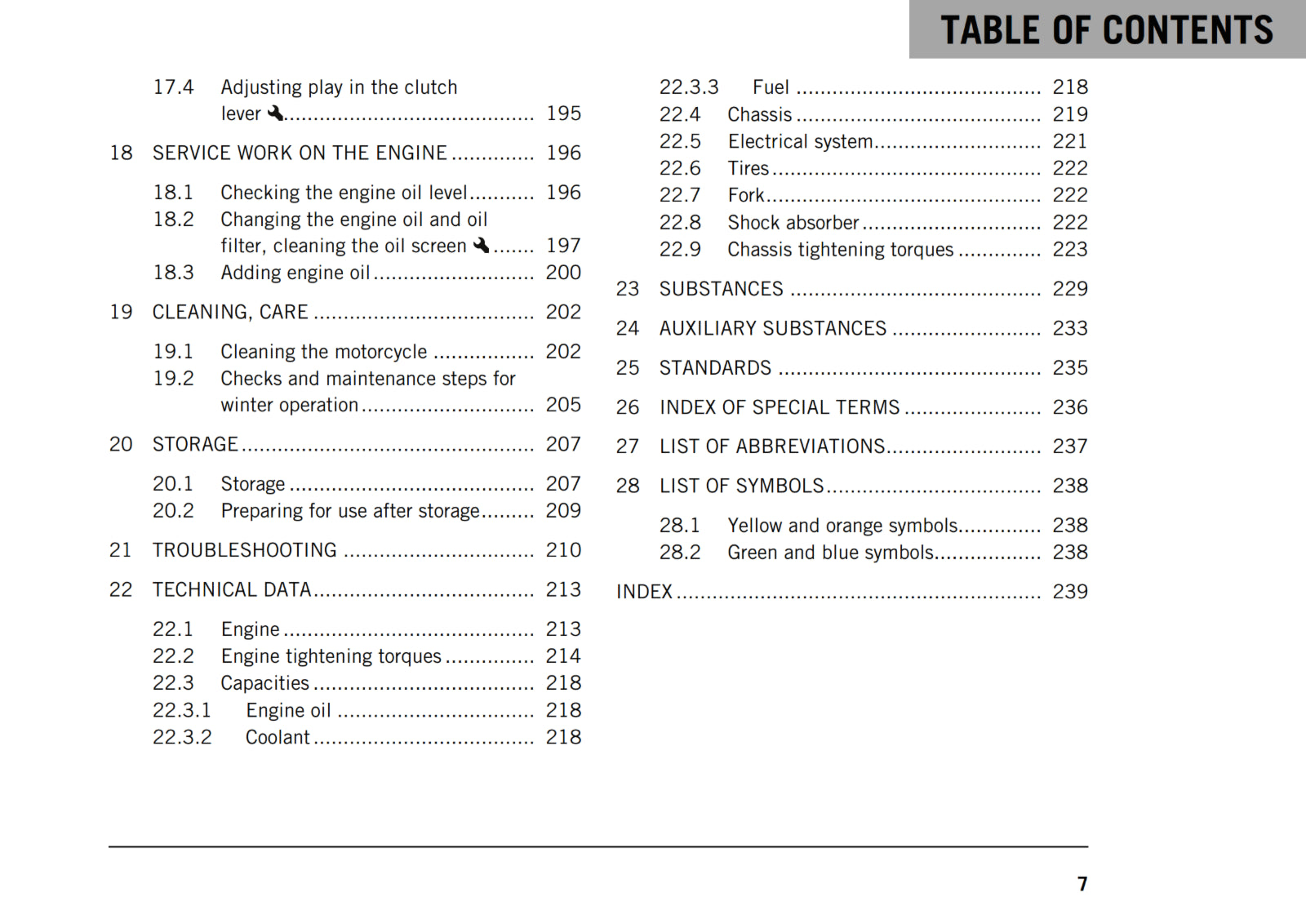 KTM 2019 - RC 200 - OWNERS MANUAL USER GUIDE