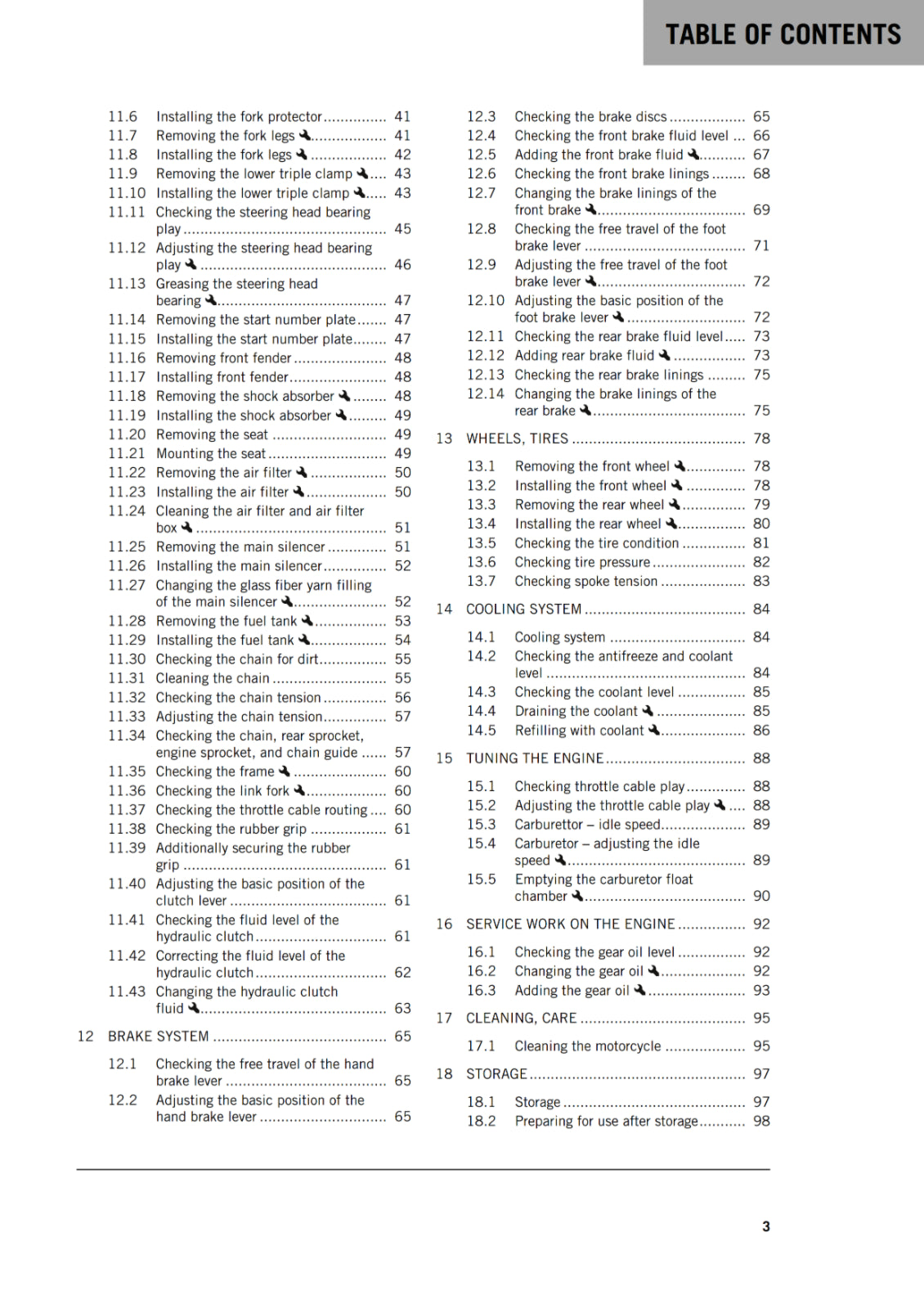 Official KTM 2020 65 SX Owners Manual (Digital & Physical Copy)