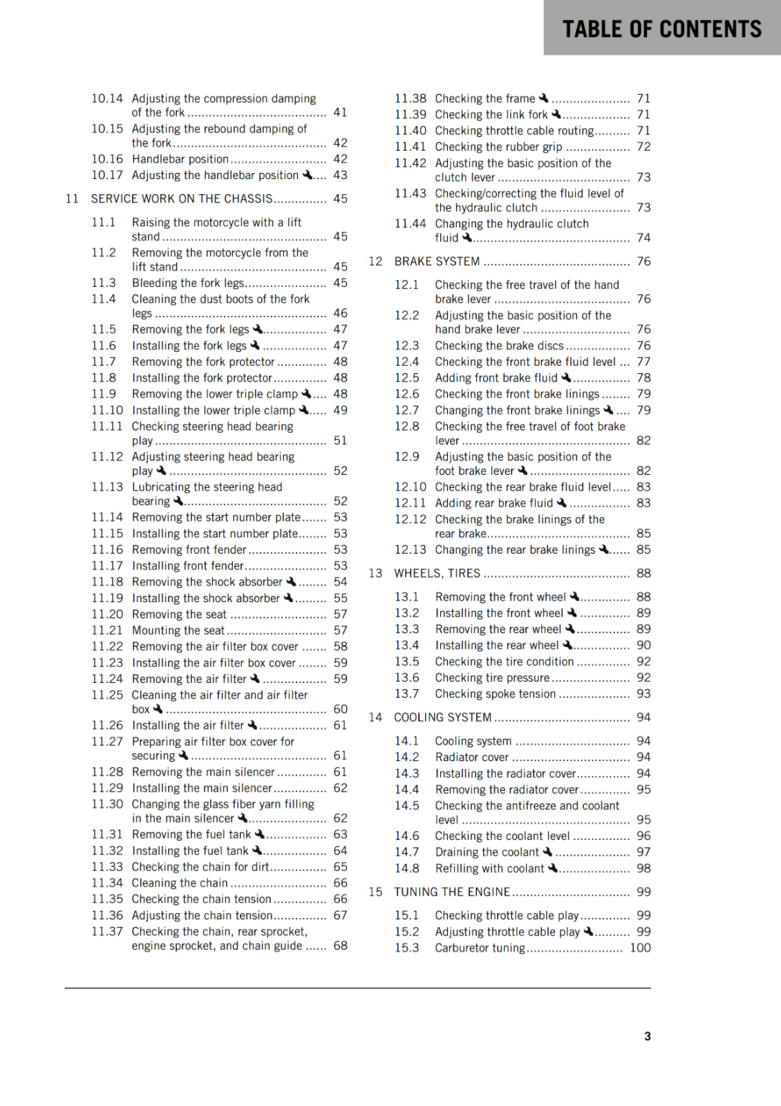Official KTM 2020 125 SX & 150 SX Owners Manual (Digital & Physical Copy)