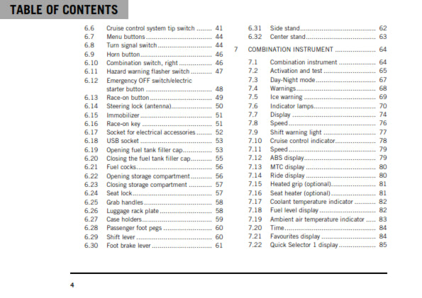 KTM 2020 - 1290 SUPER ADVENTURE R US - OWNERS MANUAL USER GUIDE