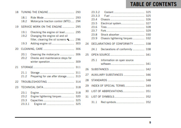 KTM 2020 - 1290 SUPER ADVENTURE R US - OWNERS MANUAL USER GUIDE