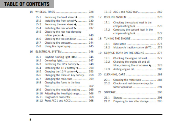 Official KTM 2020 1290 Super Adventure S Owners Manual (Digital & Physical Copy)