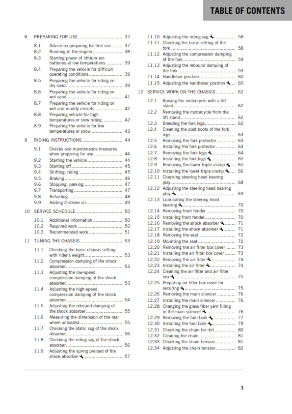 Official KTM 2020 150 EXC TPI & 150 XC-W TPI Owners Manual (Digital & Physical Copy)