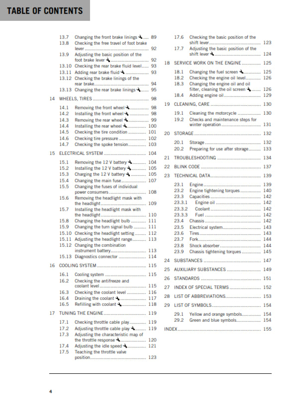 KTM 2020 - FREERIDE 250 F - OWNERS MANUAL USER GUIDE