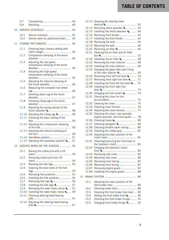 KTM 2020 - 450 RALLY FACTORY REPLICA - OWNERS MANUAL USER GUIDE