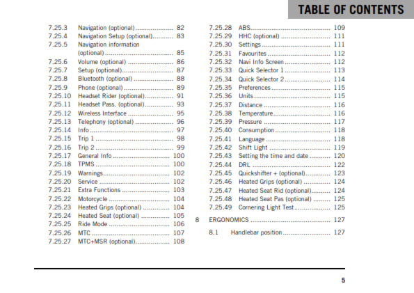 KTM 2020 - 1290 SUPER ADVENTURE R - OWNERS MANUAL USER GUIDE