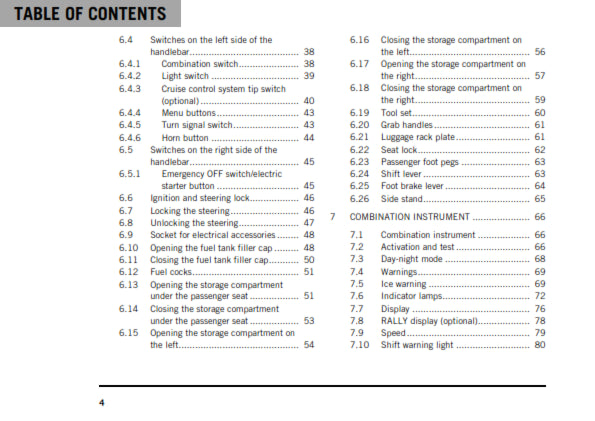 Official KTM 2020 790 Adventure US Owners Manual (Digital & Physical Copy)