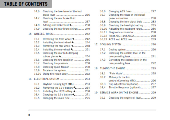 Official KTM 2020 790 Adventure US Owners Manual (Digital & Physical Copy)