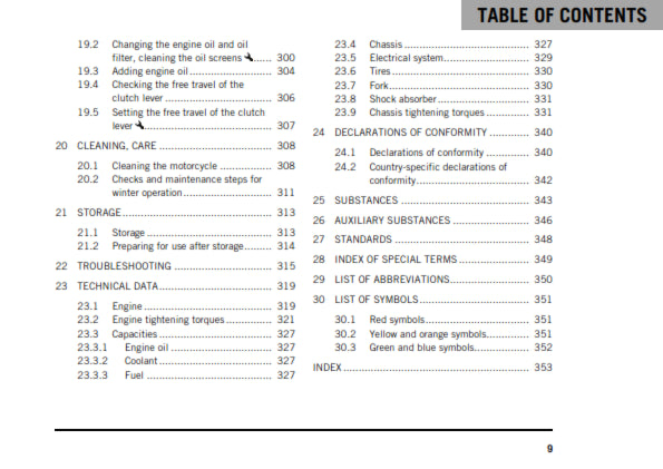 Official KTM 2020 790 Adventure US Owners Manual (Digital & Physical Copy)