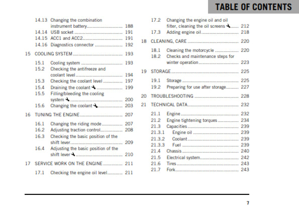 Official KTM 2020 690 SMC R Owners Manual (Digital & Physical Copy)