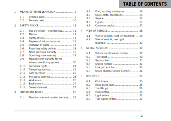 Official KTM 2020 690 SMC R US Owners Manual (Digital & Physical Copy)